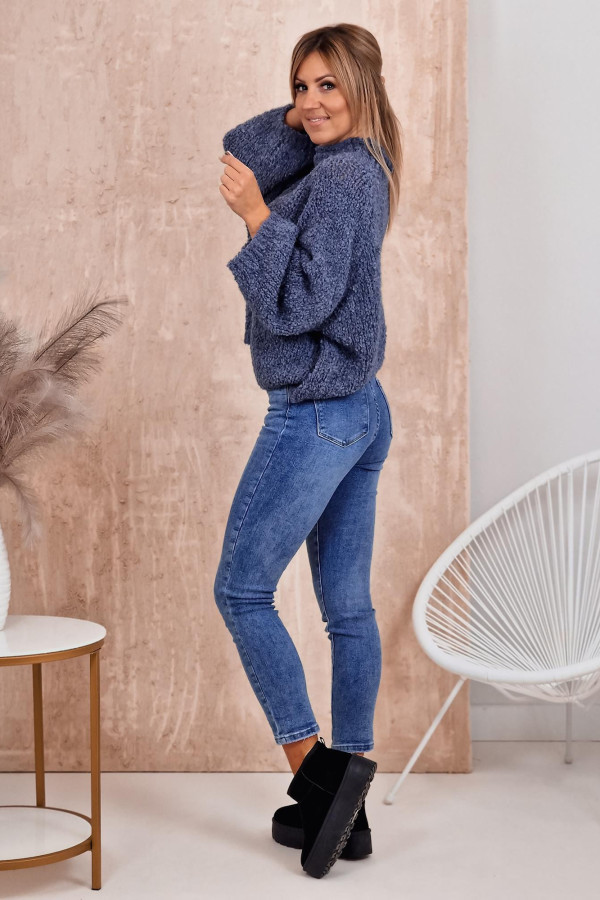 Sweter Bukla Sarah - Niebieski 2