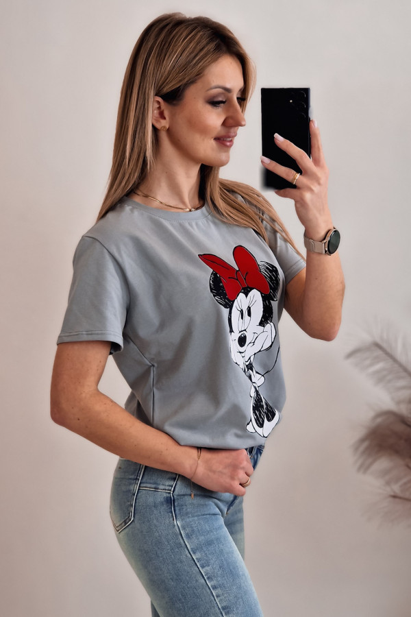 T-shirt Szary Minnie 2